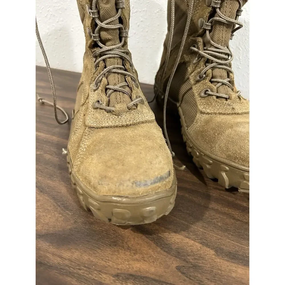 Rocky S2V Steel Toe Tactical Military Boots Coyote Brown Mens Size 5 6104 Combat